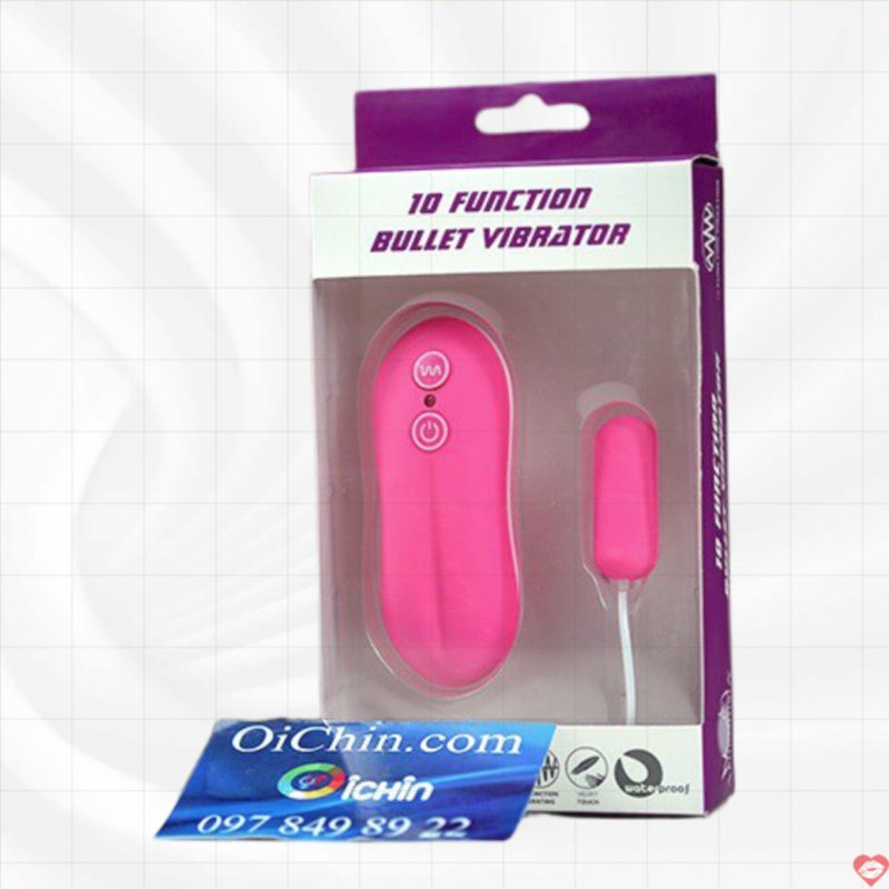 Trứng rung Aphrodisia mini 10 chế độ sục sóng mạnh mẽ 