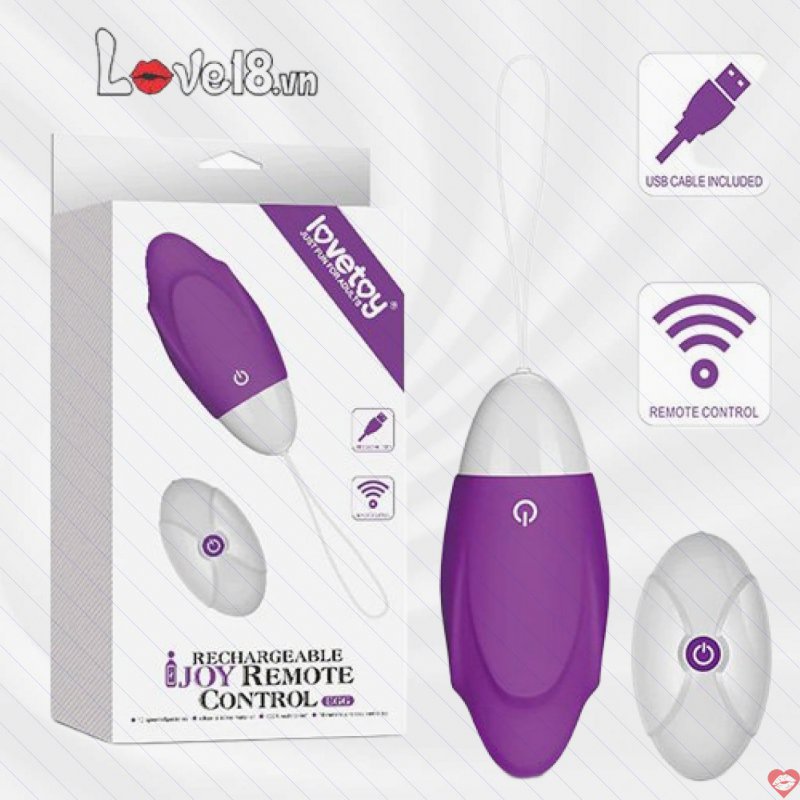 Trứng rung tình yêu có remote điều khiển IJOY LoveToy  