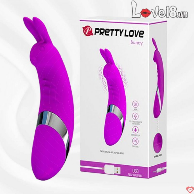 Trứng rung massage điểm G Pretty Love Bunny