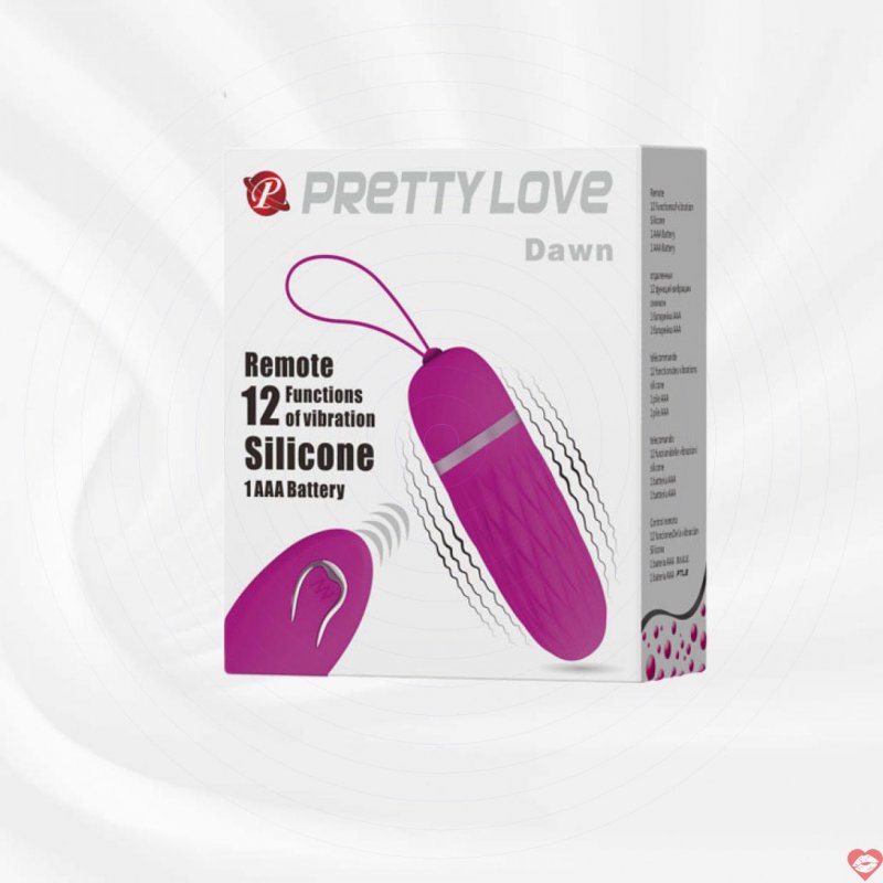 Trứng Rung Điều Khiển Xa 12 Chế Độ PrettyLove Dawn