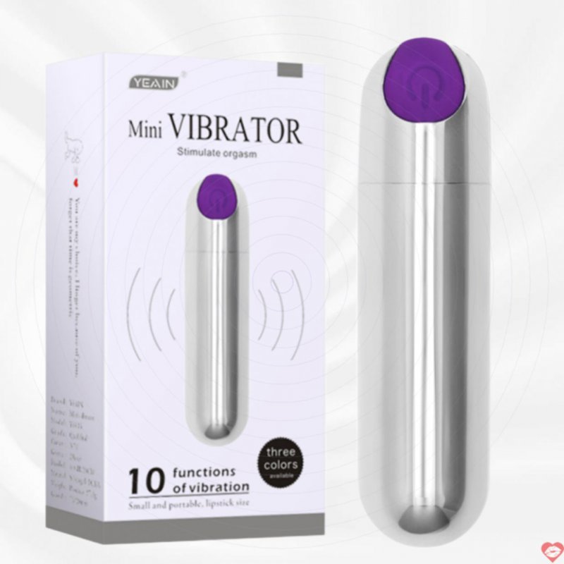 Viên đạn rung inox 10 chế độ cao cấp kích thích mạnh mẽ 