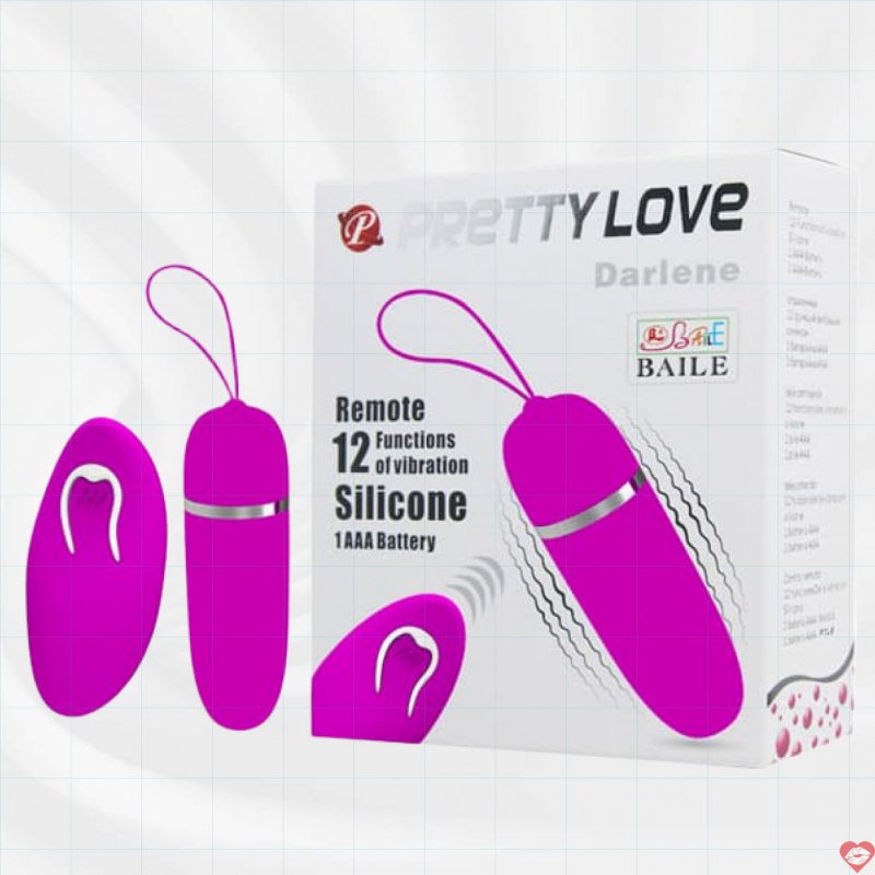 Trứng Rung Pretty Love Darlene – Điều Khiển Từ Xa -12 Chế Độ Rung