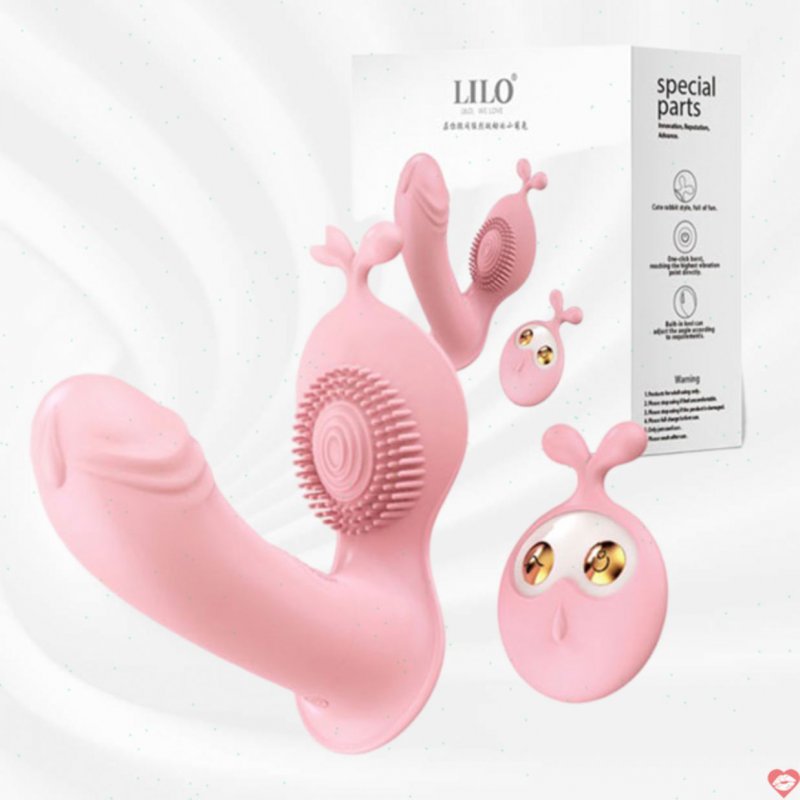 Chíp Rung LILO Hình Dương Vật 10 Chế Độ Rung Điều Khiển Từ Xa