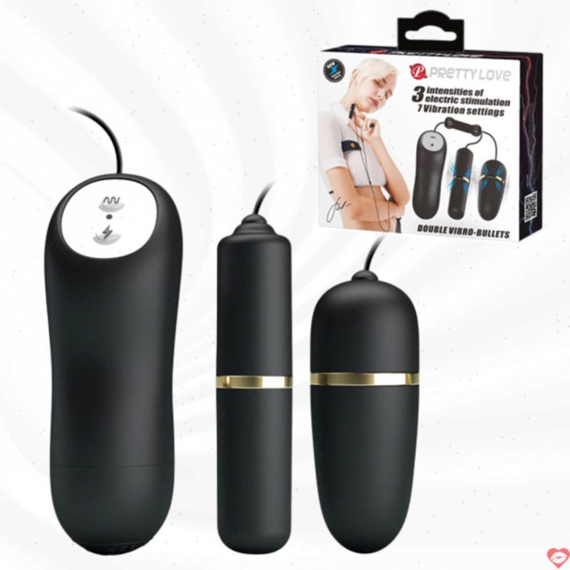 Trứng Rung Tình Yêu PrettyLove 2 Đầu Cao Cấp 7 Chế Độ