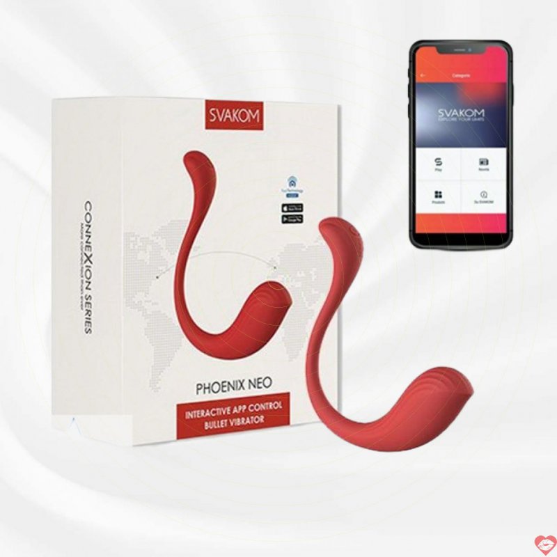 Svakom Phoenix Neo Trứng rung điều khiển từ xa cao cấp kết nối app