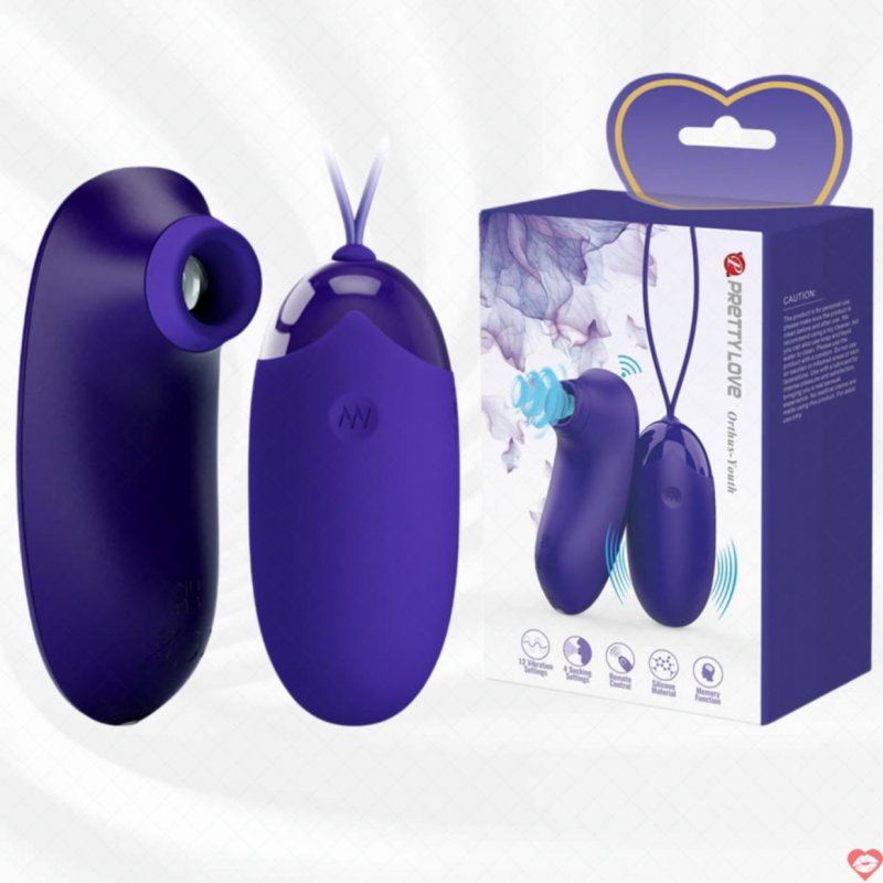 Máy hút âm vật mini kèm trứng rung Pretty Love Orthus Youth