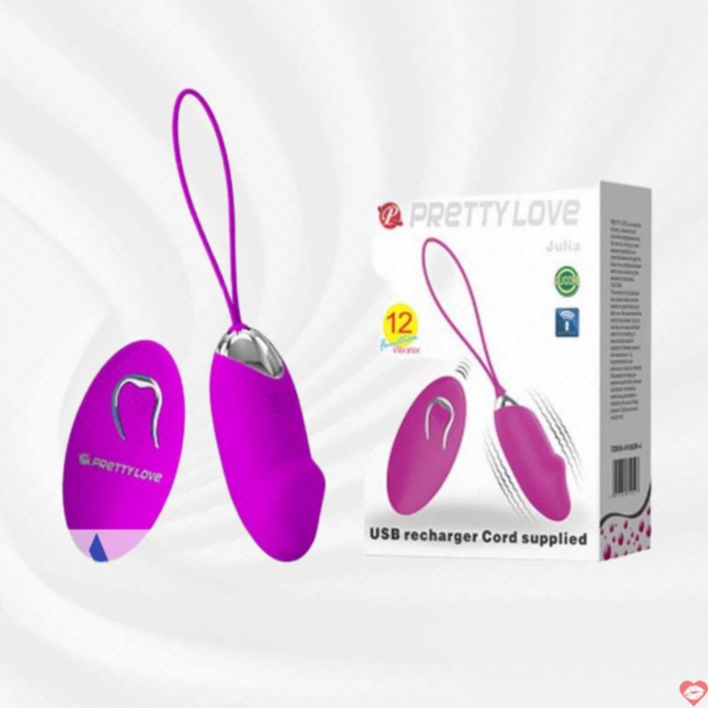 Sex toy trứng rung điều khiển từ xa Pretty Love Julia