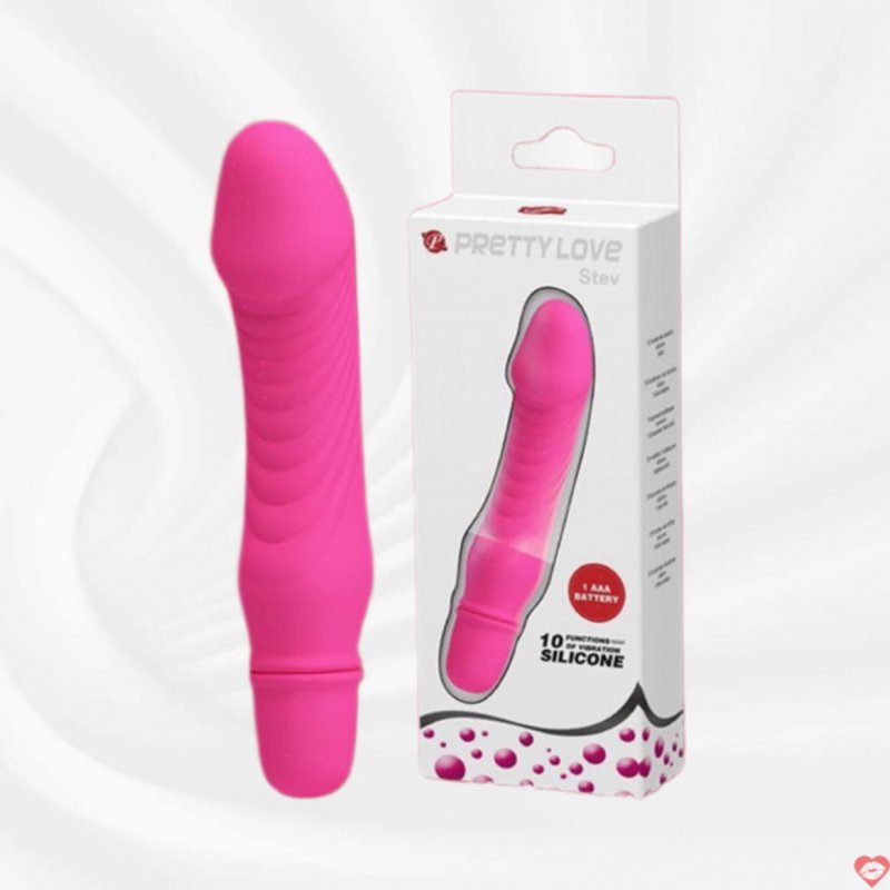 Dương vật giả mini Pretty Love Stev 10 chế độ rung