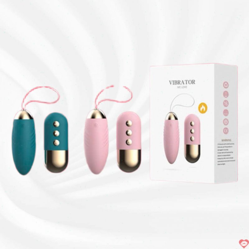 Trứng rung điều khiển từ xa Lilo 10 chế độ có sưởi ấm
