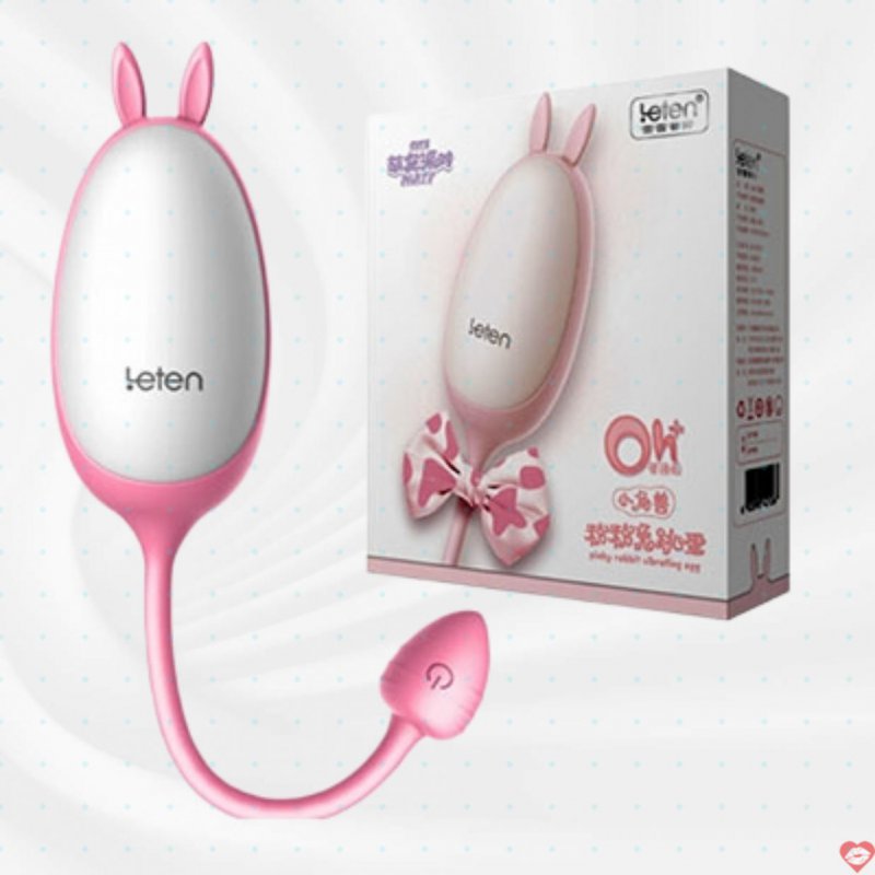 Trứng rung tai thỏ 7 tần số Leten Cute