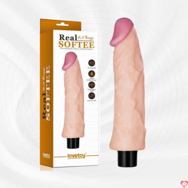 Dương Vật Giả Lovetoy Real Softee 8.3 Long Mềm Mại Chân Thật 