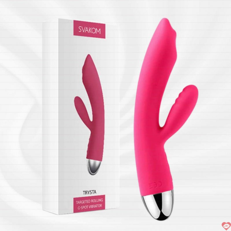 Dương vật giả đa năng Svakom Trysta Pink