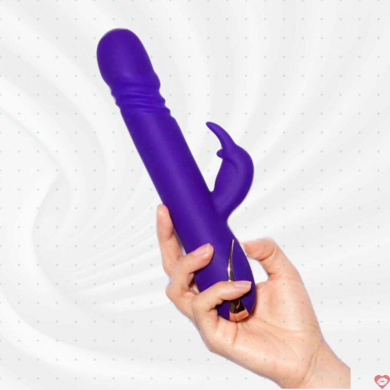 Dương vật đa năng CalExotics Jack Rabbit rung thụt, siêu kích thích 