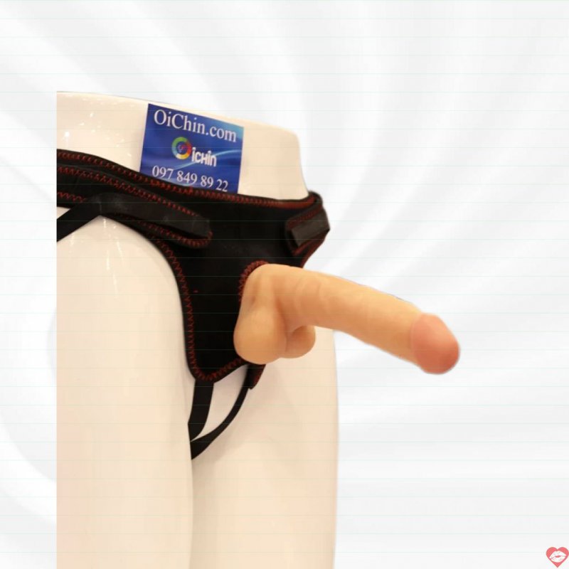 Lovetoy Easy Strapon 7 inch dây đeo siêu mềm mại cho Les kích thích 