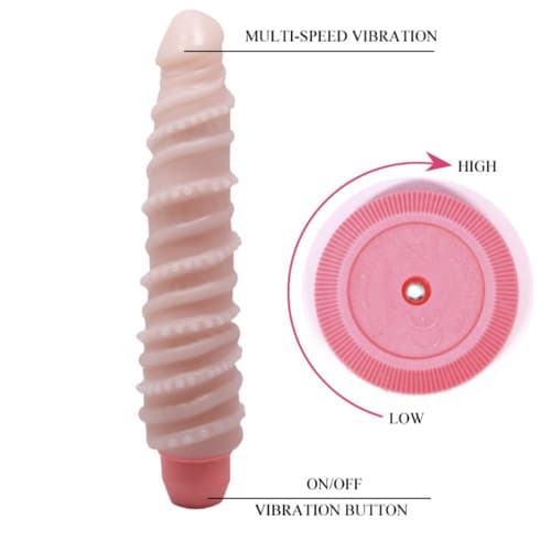 Buồi giả gai mềm mịn xoắn thân chất lượng giá tốt kích thích