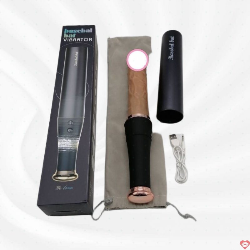 Đồ chơi tình dục rung thụt liếm độc đáo giả gậy bóng chày hấp dẫn 