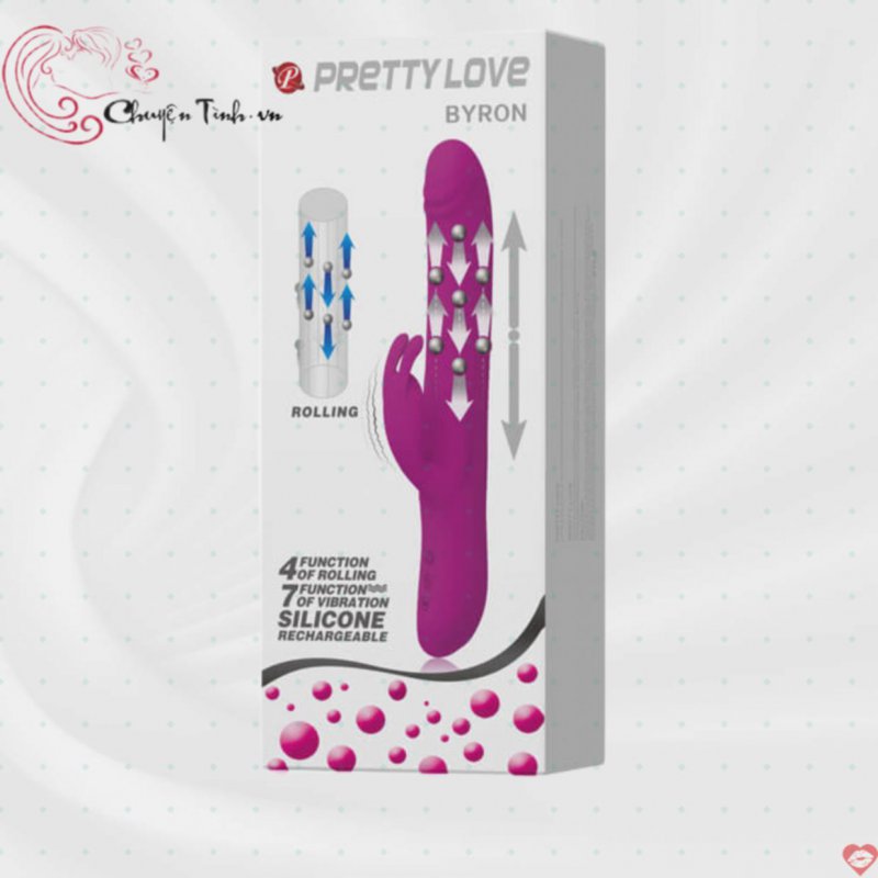 Dương vật Prettylove Byron Bi Rung Cuộn Trào Cảm Xúc