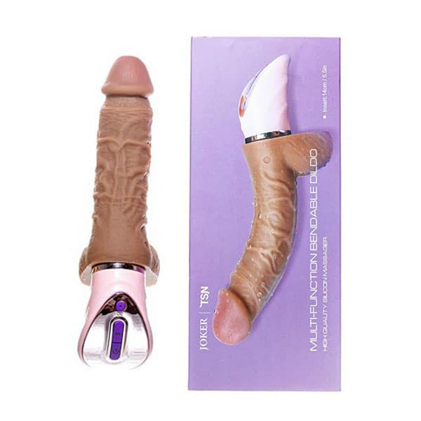 Dương Vật Giả Cao Cấp TSN Joker Dildo 7 Chế Độ Rung Uốn Cong Phát Nhiệt