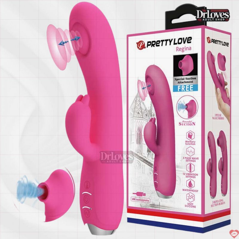 Dương Vật Giả PrettyLove Regena Cao Cấp