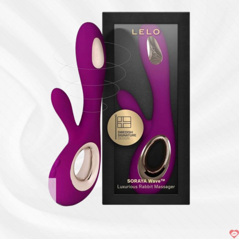 Máy rung Lelo Soraya Wave nâng tầm khoái cảm, kích thích điểm G 