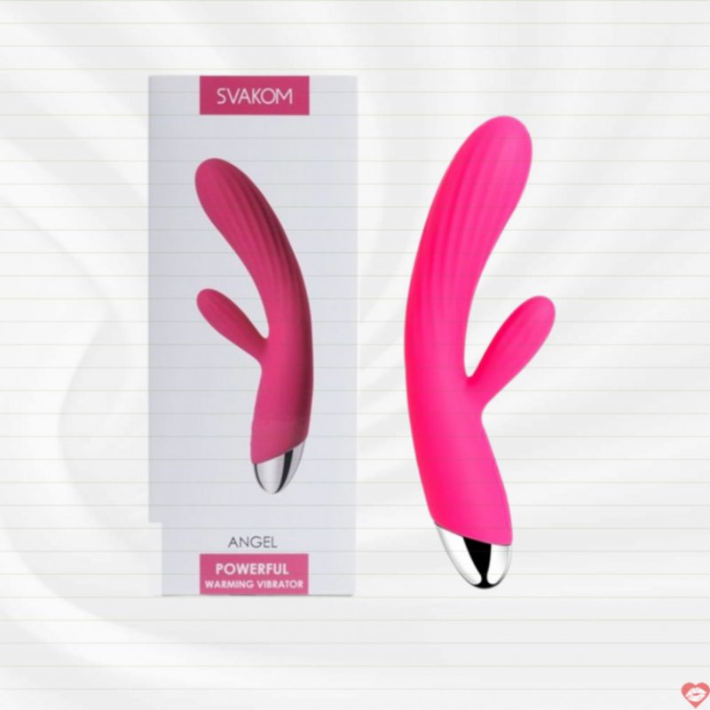 Svakom Angel sex toy nữ cao cấp có rung toả nhiệt sưởi ấm