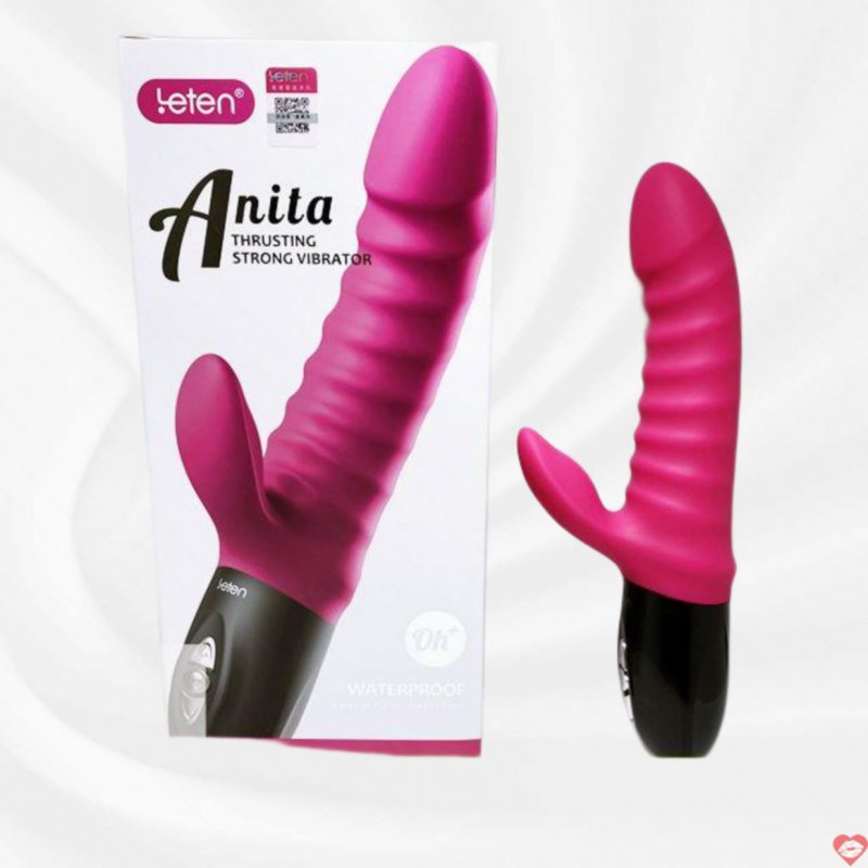 Dụng cụ hỗ trợ tình yêu cho nữ rung thụt mạnh tỏa nhiệt Leten Anita