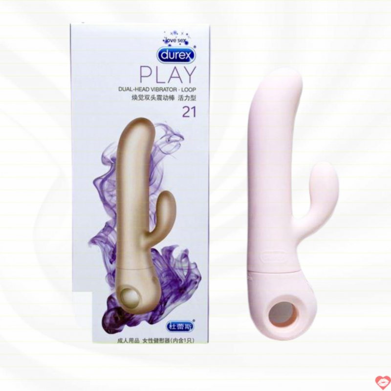 Durex Dual Head dương vật giả rung đôi kích thích điểm G