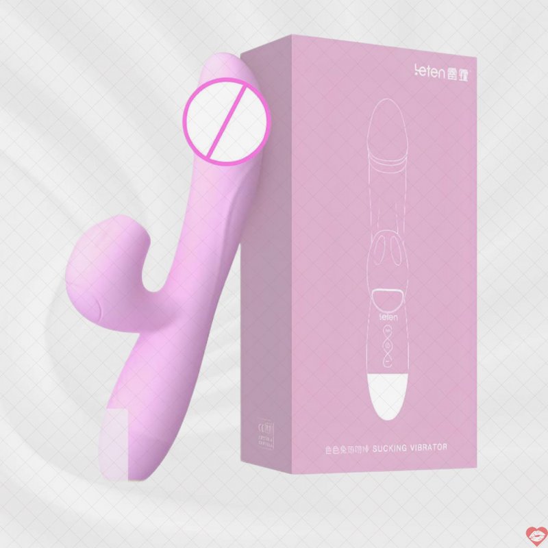 Leten Rabbit Sucking Vibrator DV giả rung hút sưởi ấm