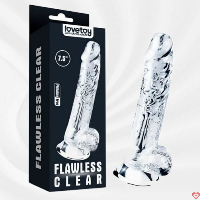 Lovetoy Flawless Clear 7.5