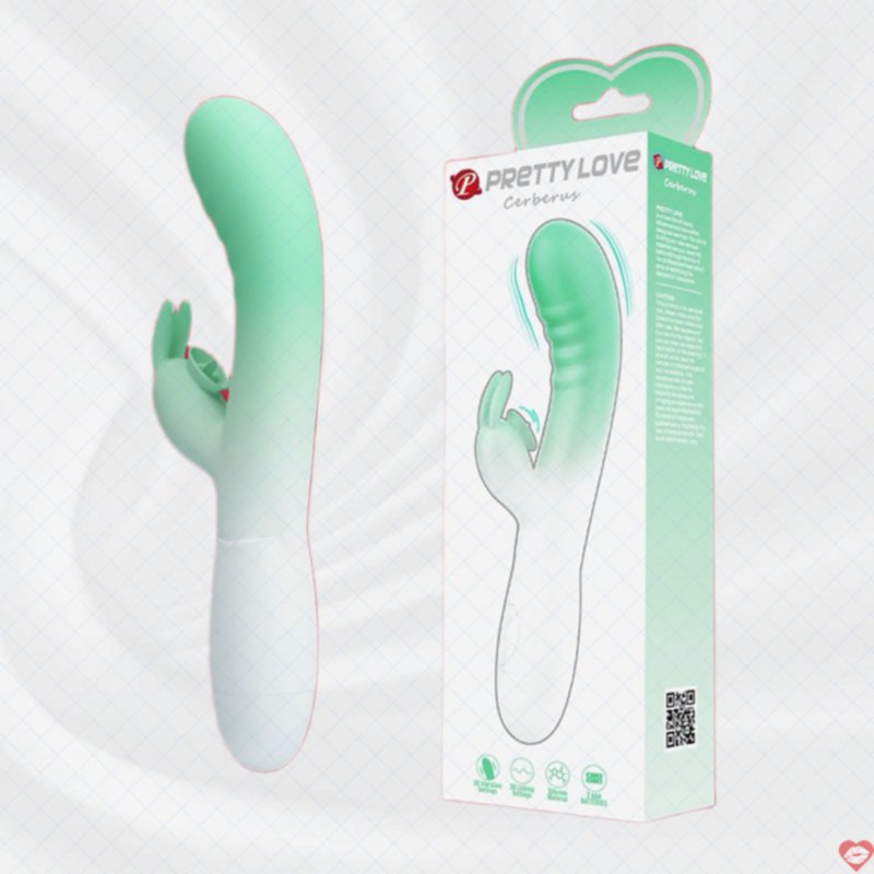 Máy massage điểm G Pretty Love Cerberus 30 chế độ rung mạnh 