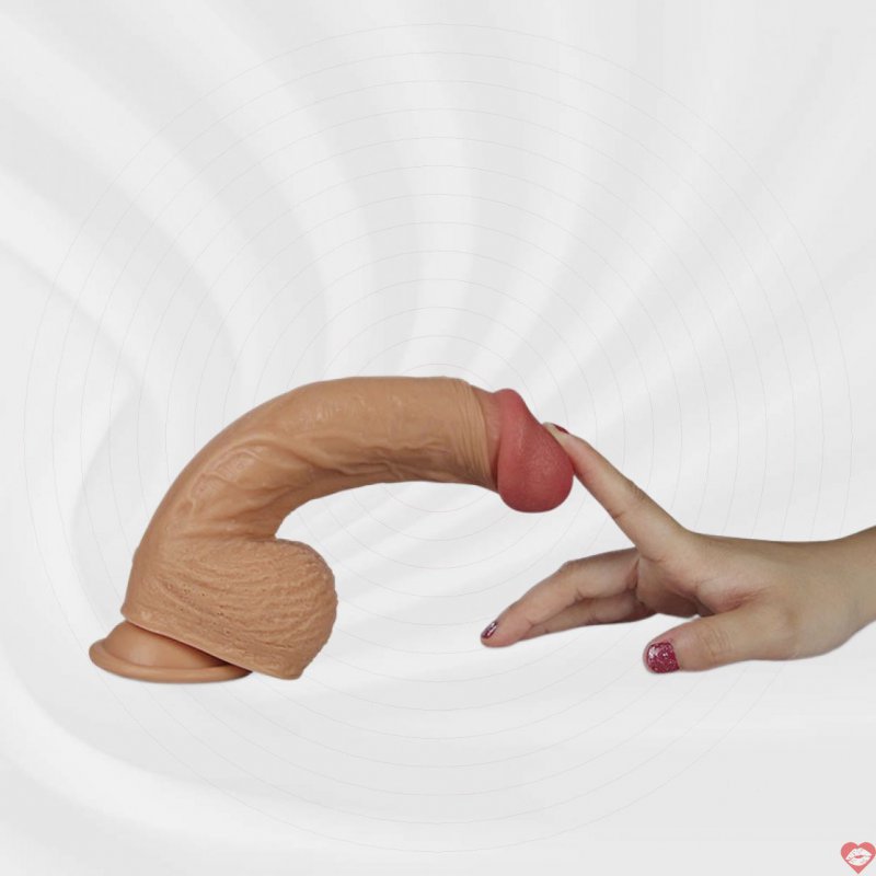 Dương vật siêu mềm có rung lovetoy nature cock Leo