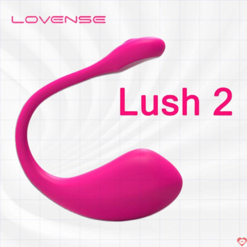 Trứng rung Lovense Lush 2 điều khiển từ bất cứ đâu qua Internet