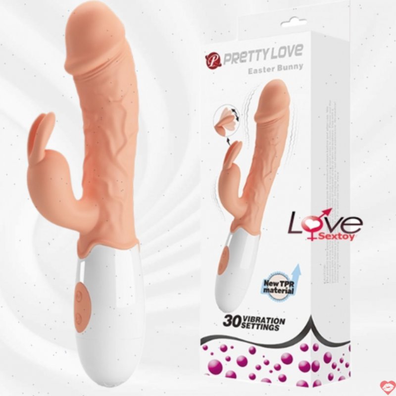 Dương vật giả Prettylove Easter Bunny 30 chế độ rung