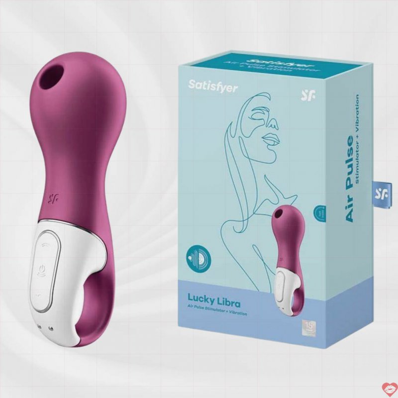 Sextoys máy rung hút 2in1 USA cao cấp Satisfyer – Lucky Libra Air Pulse Air Clitoral Stimulator