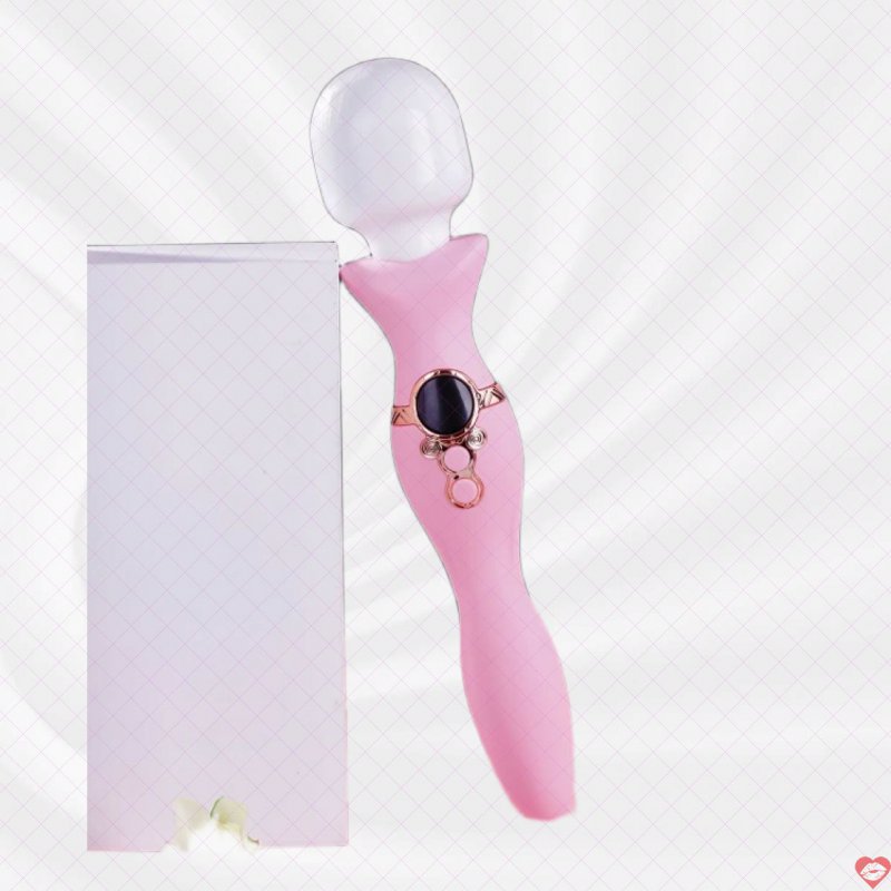 Yeain Magic Wand chày rung 2 đầu với gai silicone hoặc trơn mượt