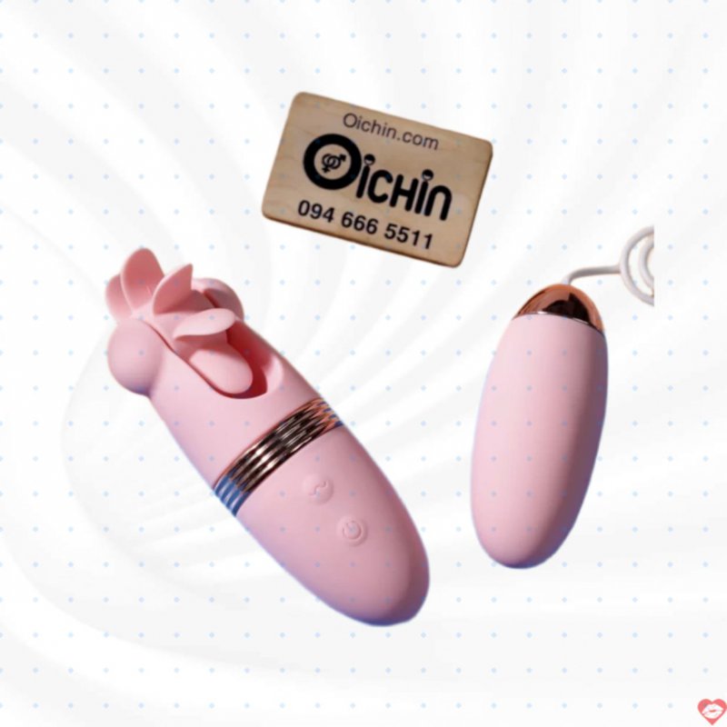 Manmiao Sweetheart massage rung liếm xoay thổi 4in1 nữ tiện lợi 