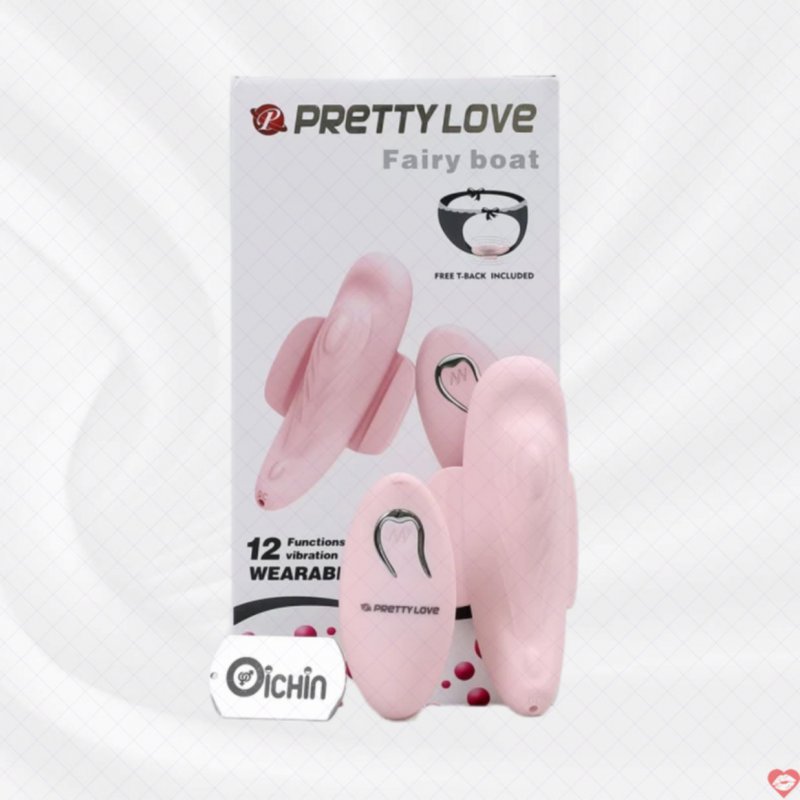 Pretty love Boat rung 12 chế độ tê tái từ xa đặt trong quần chip
