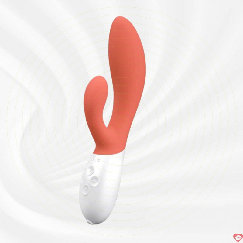Lelo Ina 3 máy massage kích thích kép cao cấp rung 10 chế độ