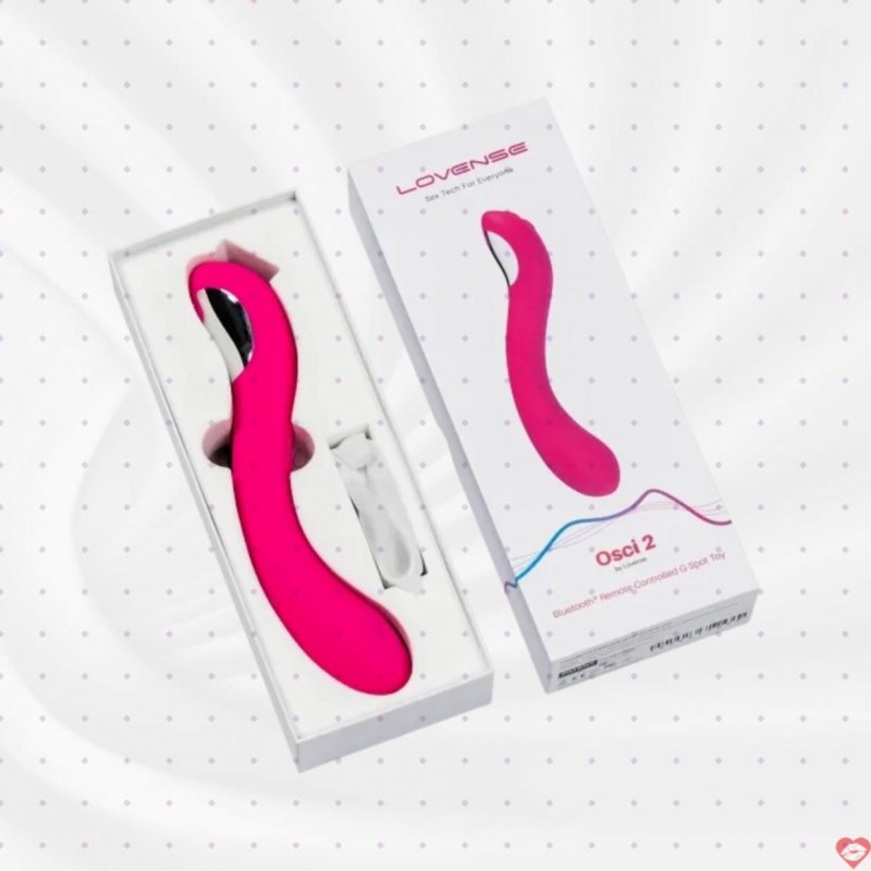 Lovense Osci 2 cao cấp rung không giới hạn qua ĐT chống nước 100%