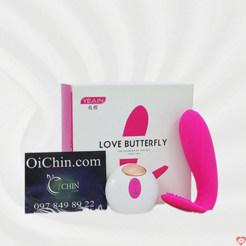 YEAIN - Love Butter Fly rung 2 đầu 10 chế độ từ xa cao cấp