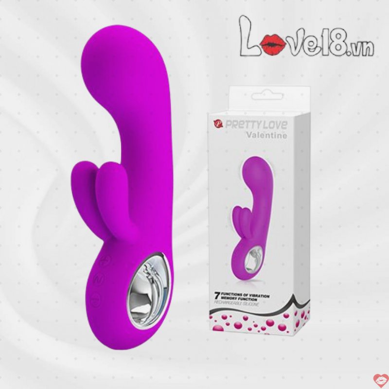 Máy mát xa âm vật và điểm G Pretty Love Valentine