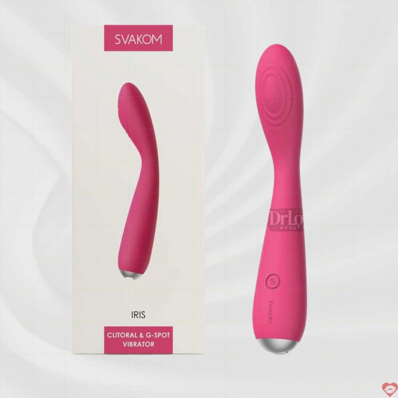 Máy Rung Massage Svakom Iris Đa Chức Năng 25 Kiểu Rung Sảng Khoái 