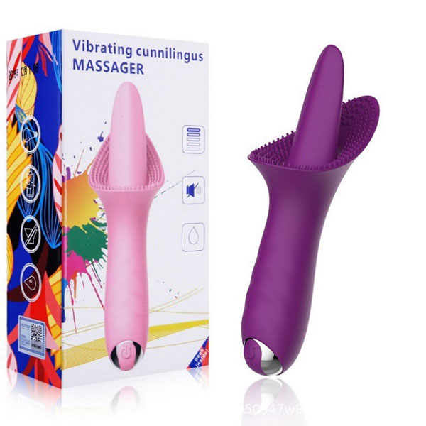 Lưỡi Liếm Âm Đạo Vibrating Massager Cao Cấp Gai Mềm 10 Chế Độ