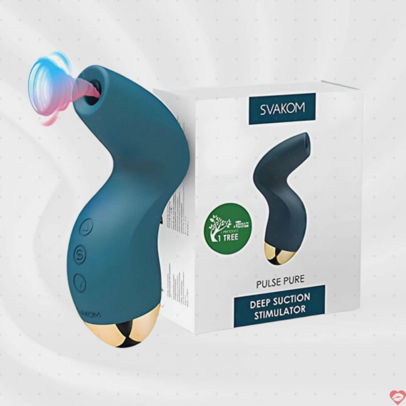 Máy Massage Âm Vật Svakom Pulse Pure Công Nghệ Sóng Âm