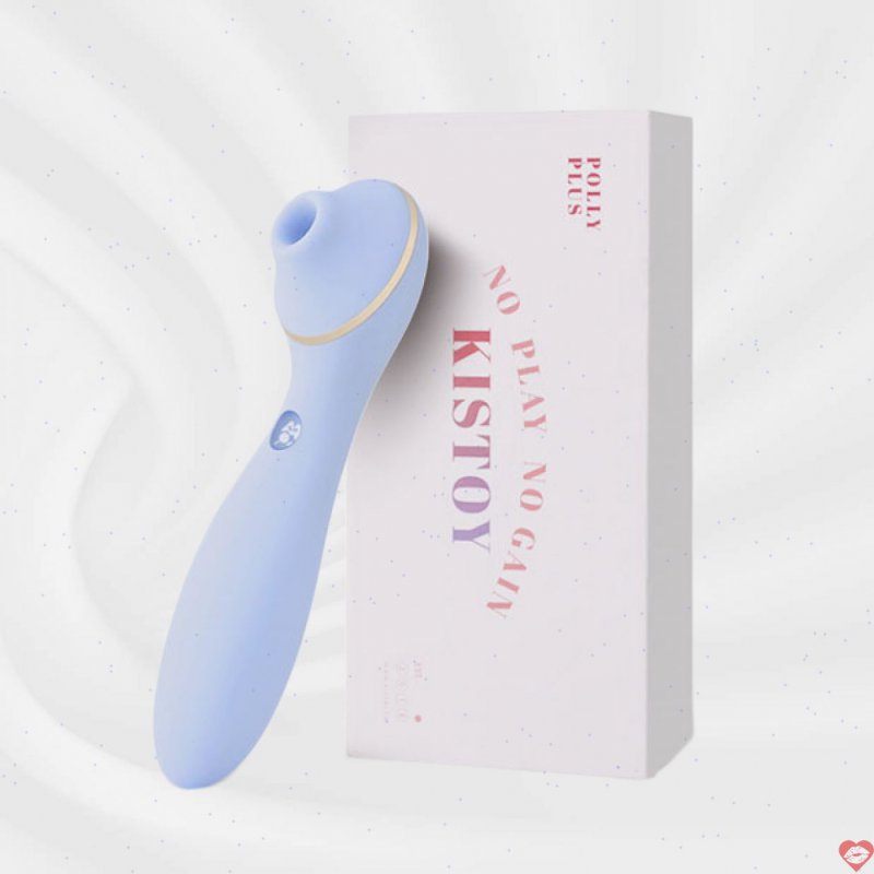 Máy Massage Polly Plus Rung Hút 2in1 Kích Thích Cực Sướng 