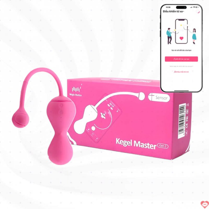 Bóng tập se khít vùng kín kết nối App Magic Motion Kegel Master Gen 2