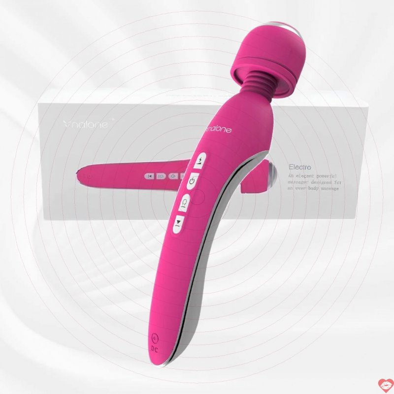 Chày rung Nhật Bản 2 đầu có xung điện Nalone Electro Wand