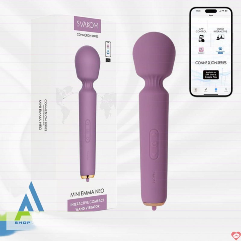 Chày rung mát xa kết nối App Svakom Mini Emma Neo