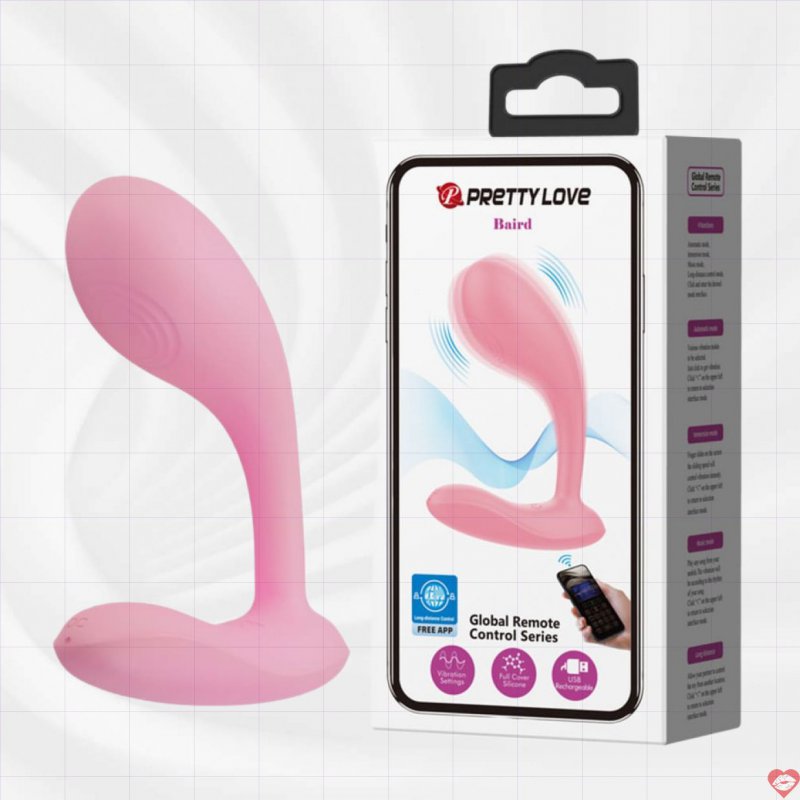 Máy rung điểm G điều khiển từ xa qua App Pretty Love Baird