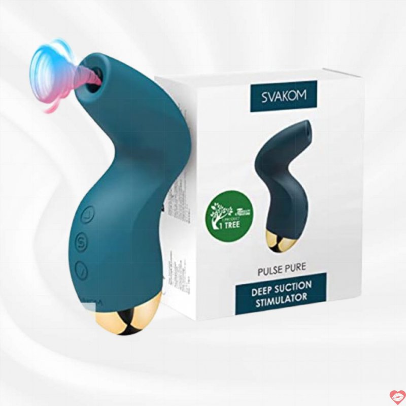 Máy rung hút vùng kín Svakom Pulse Pure - Mỹ